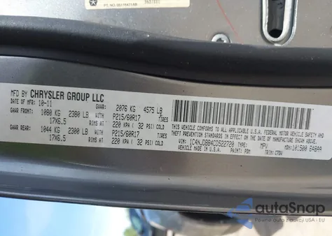 2012 Jeep Compass Sport из США, поврежденный, VIN 1C4NJDBB4CD522720